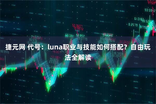 捷元网 代号：luna职业与技能如何搭配？自由玩法全解读